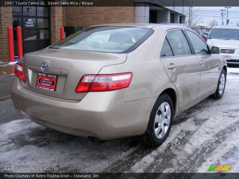 Desert Sand Mica / Bisque 2007 Toyota Camry LE