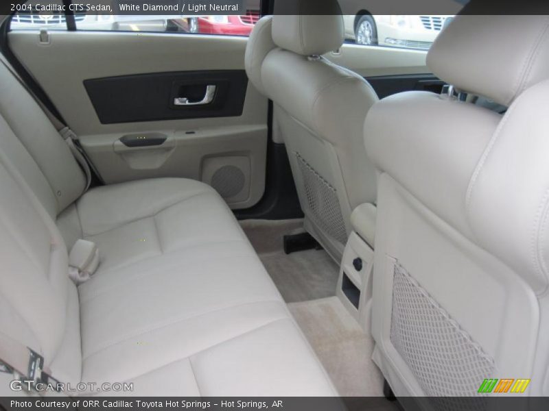 White Diamond / Light Neutral 2004 Cadillac CTS Sedan