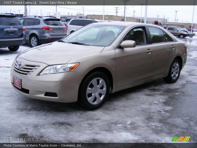 Desert Sand Mica / Bisque 2007 Toyota Camry LE