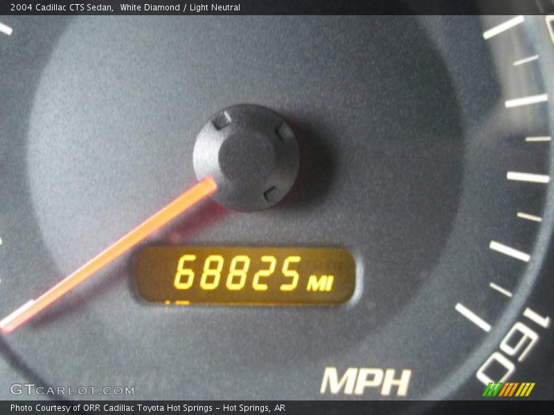White Diamond / Light Neutral 2004 Cadillac CTS Sedan