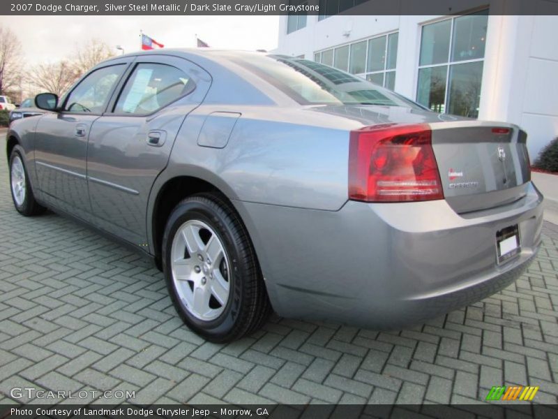 Silver Steel Metallic / Dark Slate Gray/Light Graystone 2007 Dodge Charger