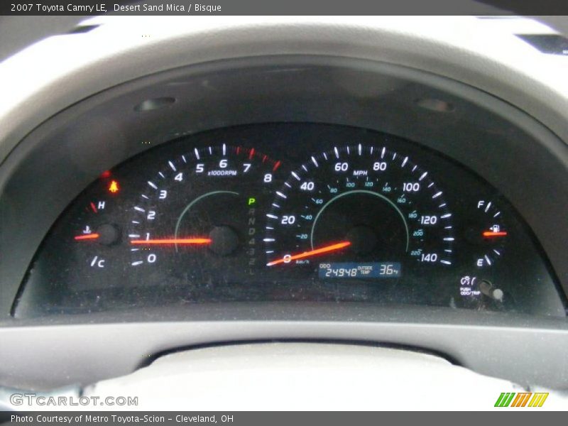 Desert Sand Mica / Bisque 2007 Toyota Camry LE