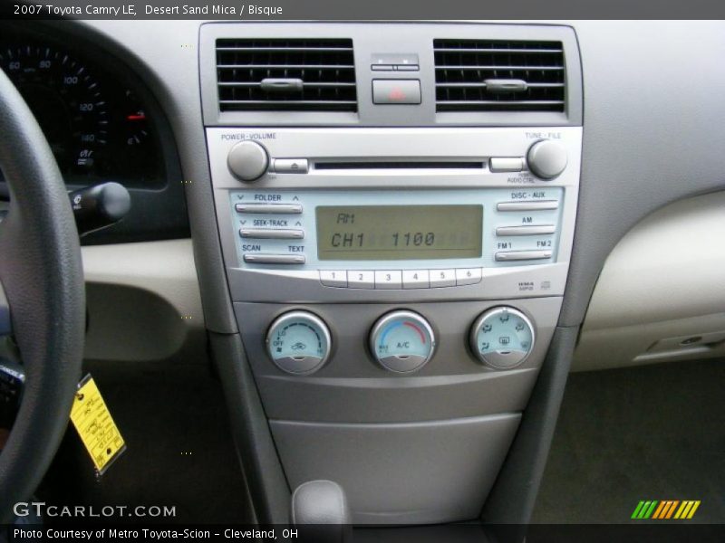 Desert Sand Mica / Bisque 2007 Toyota Camry LE