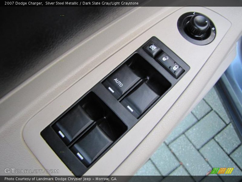 Silver Steel Metallic / Dark Slate Gray/Light Graystone 2007 Dodge Charger