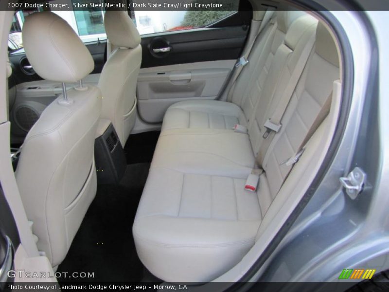 Silver Steel Metallic / Dark Slate Gray/Light Graystone 2007 Dodge Charger