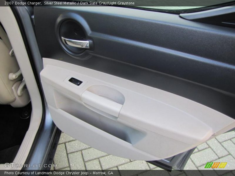 Silver Steel Metallic / Dark Slate Gray/Light Graystone 2007 Dodge Charger