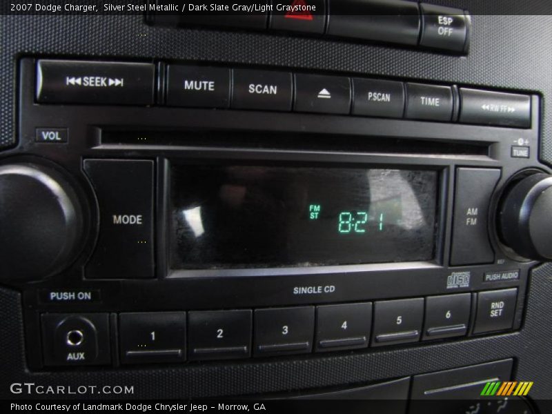 Silver Steel Metallic / Dark Slate Gray/Light Graystone 2007 Dodge Charger