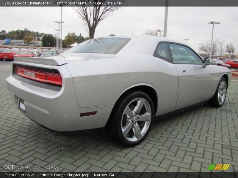 Bright Silver Metallic / Dark Slate Gray 2009 Dodge Challenger R/T