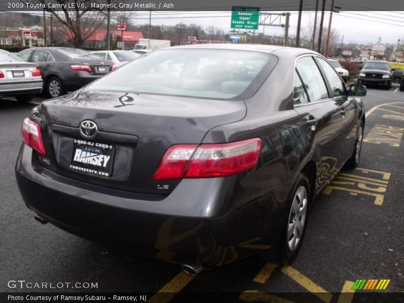 Magnetic Gray Metallic / Ash 2009 Toyota Camry LE V6