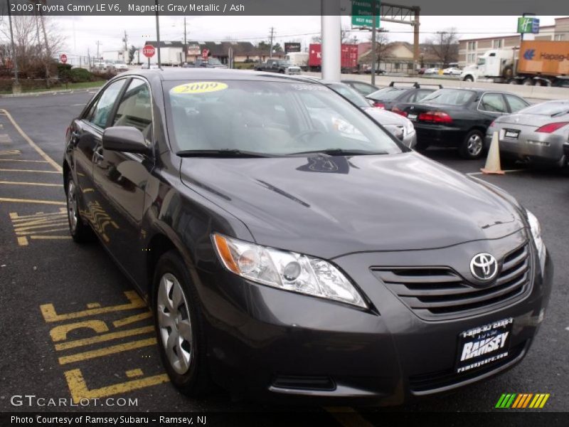 Magnetic Gray Metallic / Ash 2009 Toyota Camry LE V6