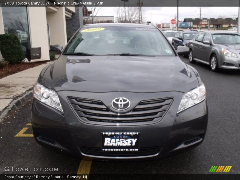 Magnetic Gray Metallic / Ash 2009 Toyota Camry LE V6