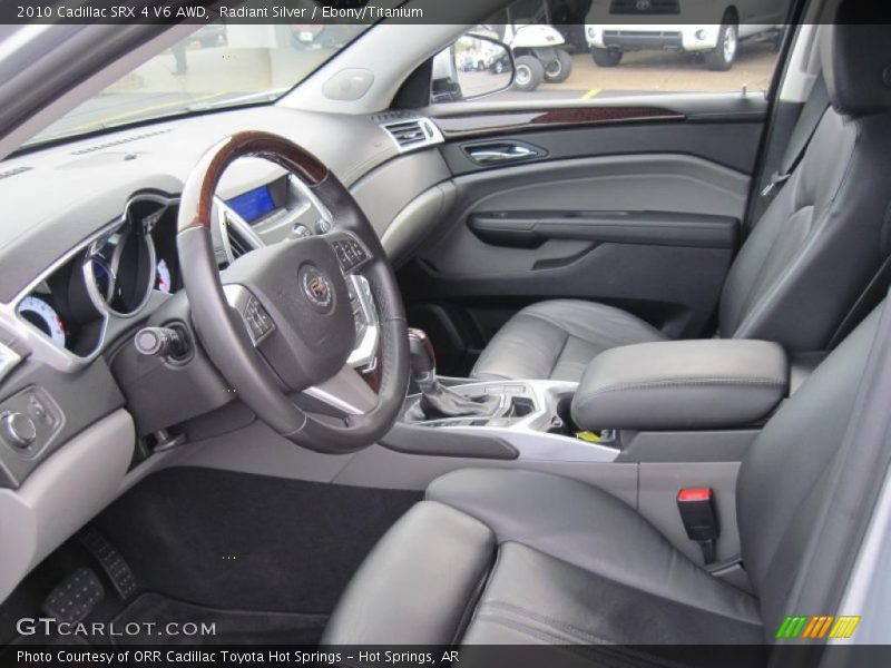 Radiant Silver / Ebony/Titanium 2010 Cadillac SRX 4 V6 AWD