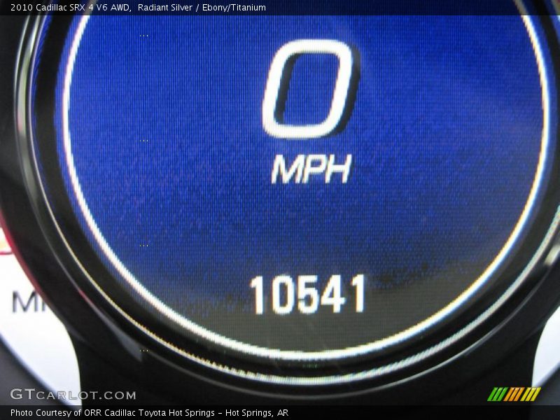 Radiant Silver / Ebony/Titanium 2010 Cadillac SRX 4 V6 AWD