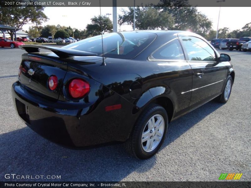 Black / Gray 2007 Chevrolet Cobalt LT Coupe