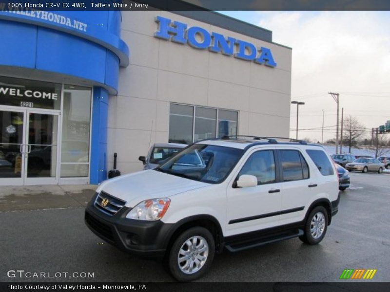 Taffeta White / Ivory 2005 Honda CR-V EX 4WD