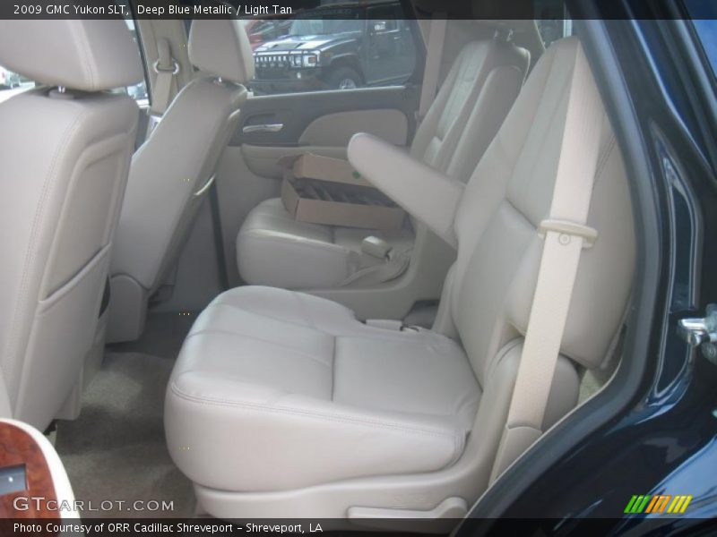 Deep Blue Metallic / Light Tan 2009 GMC Yukon SLT