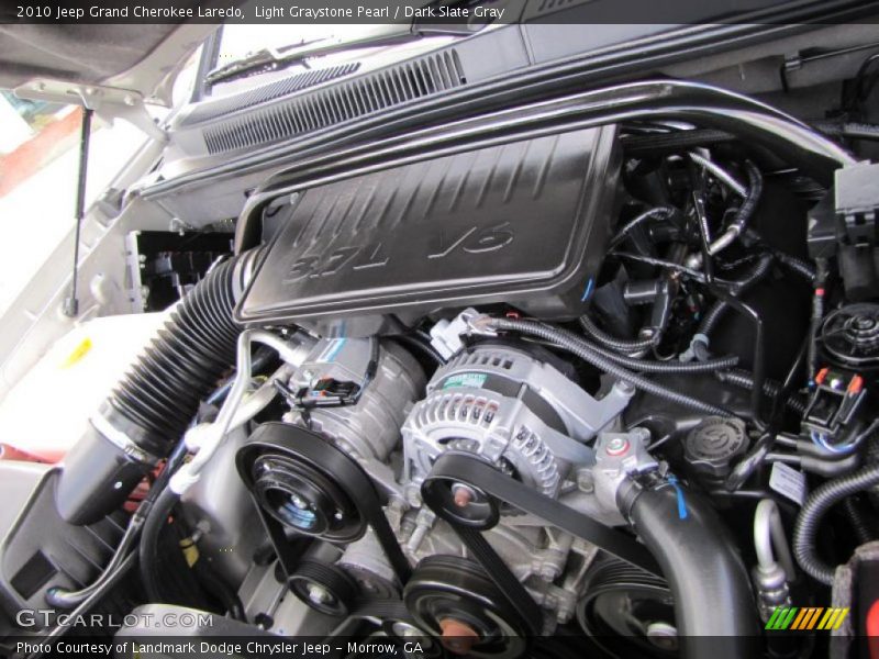Light Graystone Pearl / Dark Slate Gray 2010 Jeep Grand Cherokee Laredo