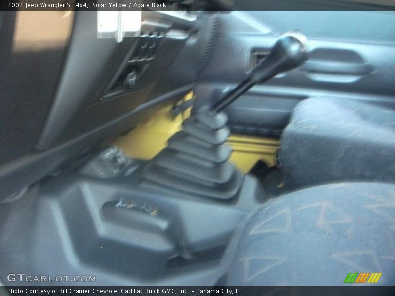 Solar Yellow / Agate Black 2002 Jeep Wrangler SE 4x4