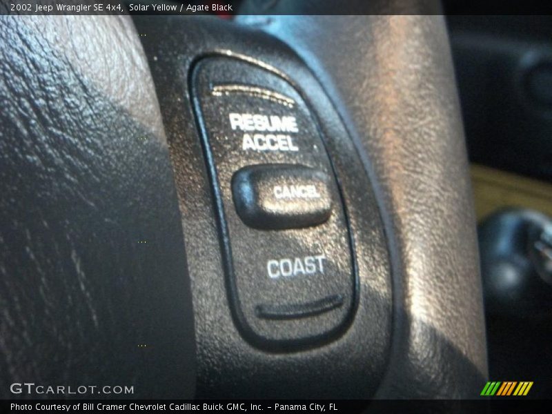 Solar Yellow / Agate Black 2002 Jeep Wrangler SE 4x4