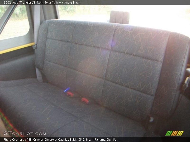 Solar Yellow / Agate Black 2002 Jeep Wrangler SE 4x4
