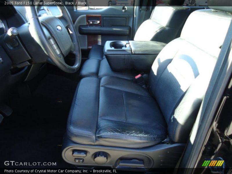 Black / Black 2005 Ford F150 Lariat SuperCrew