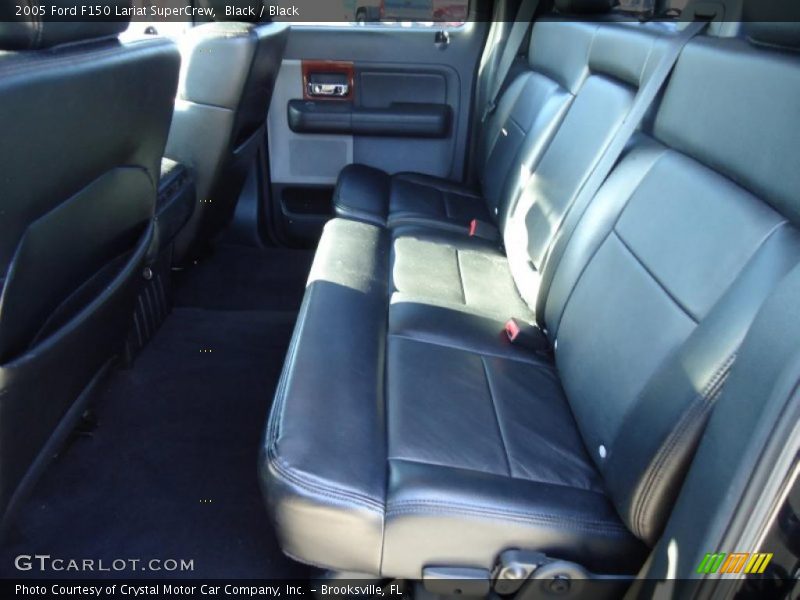 Black / Black 2005 Ford F150 Lariat SuperCrew