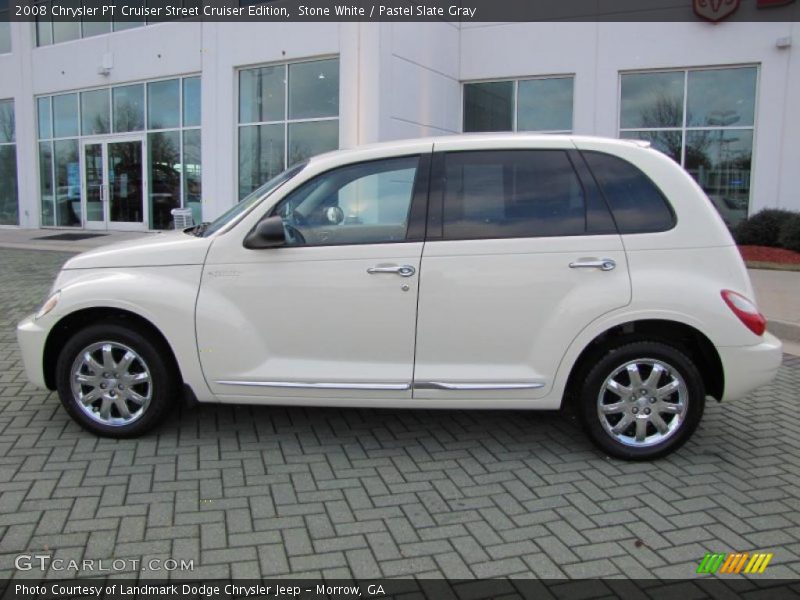 Stone White / Pastel Slate Gray 2008 Chrysler PT Cruiser Street Cruiser Edition