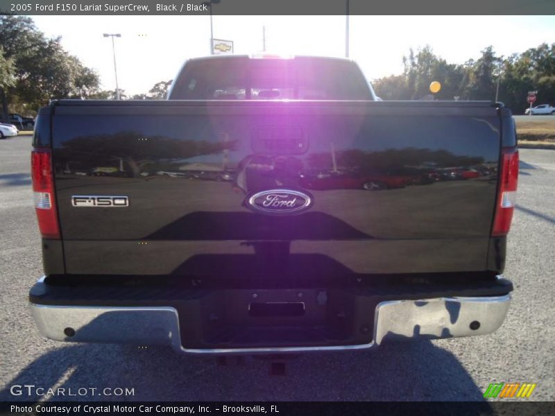 Black / Black 2005 Ford F150 Lariat SuperCrew