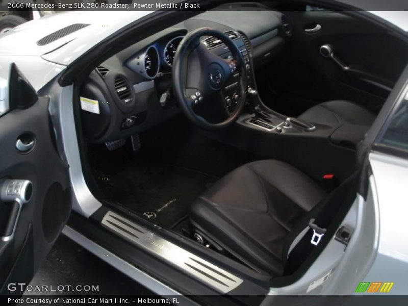 Pewter Metallic / Black 2006 Mercedes-Benz SLK 280 Roadster