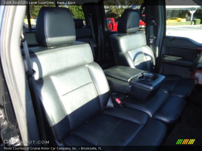 Black / Black 2005 Ford F150 Lariat SuperCrew