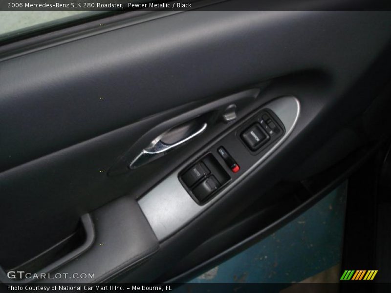 Pewter Metallic / Black 2006 Mercedes-Benz SLK 280 Roadster
