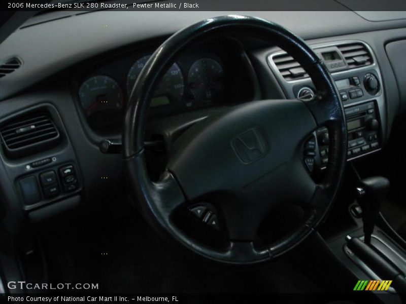 Pewter Metallic / Black 2006 Mercedes-Benz SLK 280 Roadster