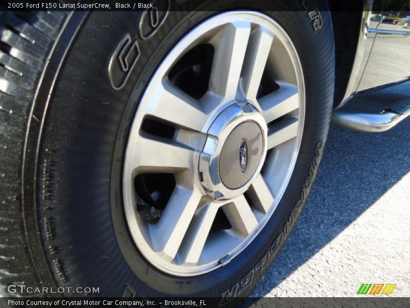 Black / Black 2005 Ford F150 Lariat SuperCrew
