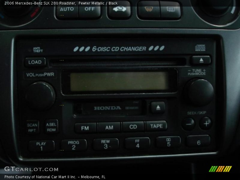 Pewter Metallic / Black 2006 Mercedes-Benz SLK 280 Roadster