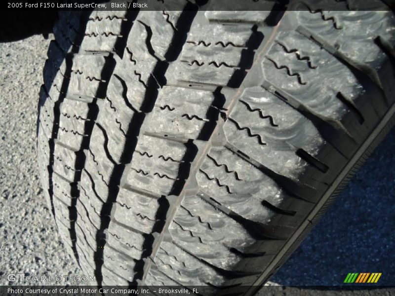 Black / Black 2005 Ford F150 Lariat SuperCrew