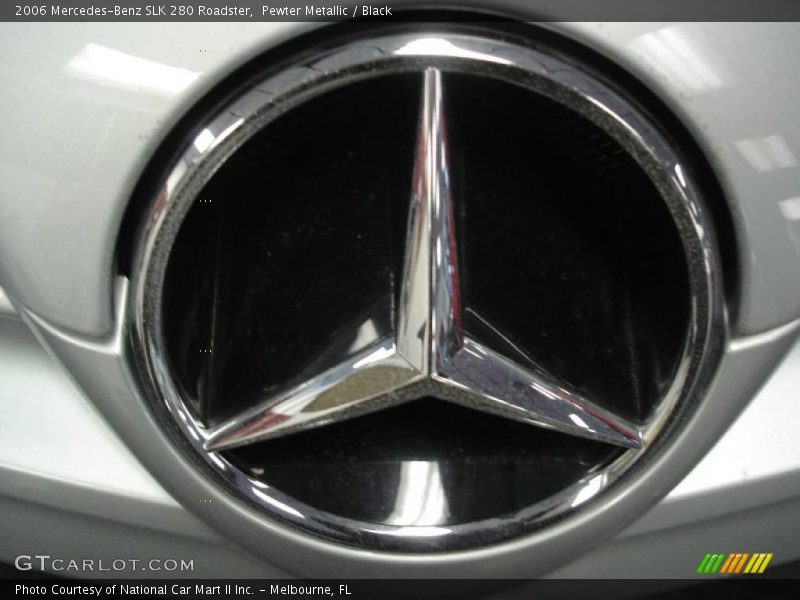 Pewter Metallic / Black 2006 Mercedes-Benz SLK 280 Roadster