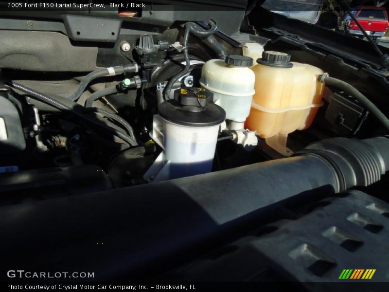 Black / Black 2005 Ford F150 Lariat SuperCrew