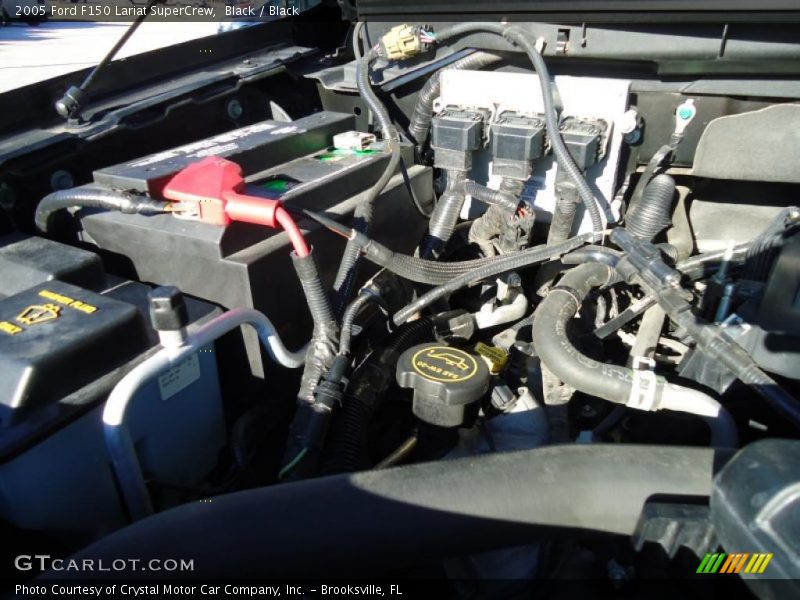 Black / Black 2005 Ford F150 Lariat SuperCrew