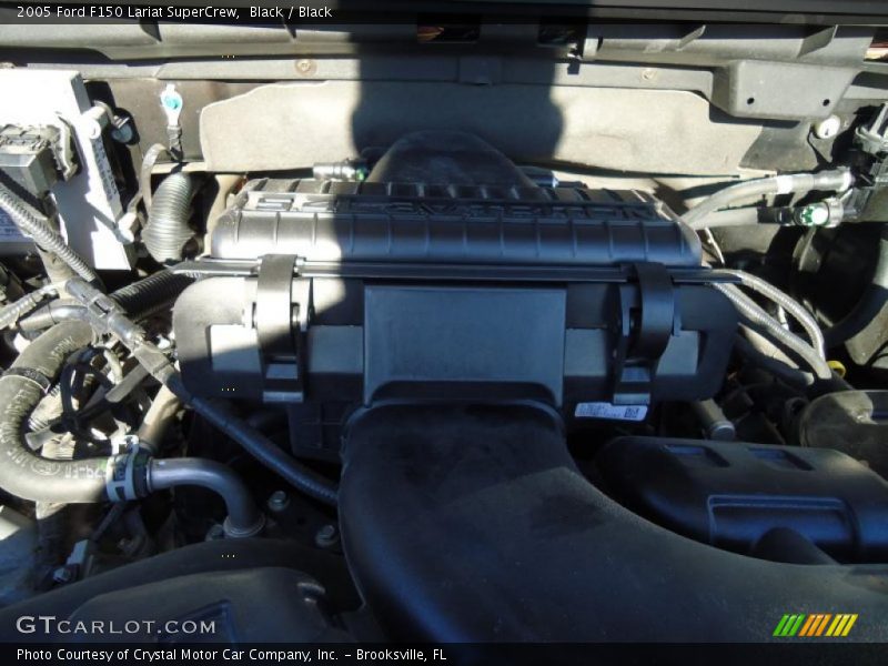 Black / Black 2005 Ford F150 Lariat SuperCrew