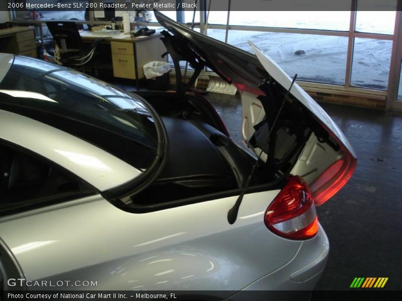 Pewter Metallic / Black 2006 Mercedes-Benz SLK 280 Roadster