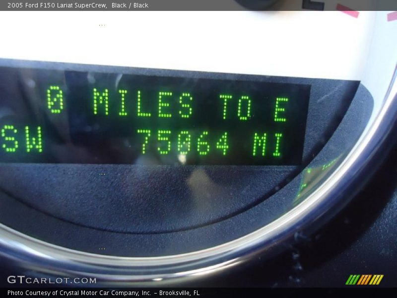 Black / Black 2005 Ford F150 Lariat SuperCrew