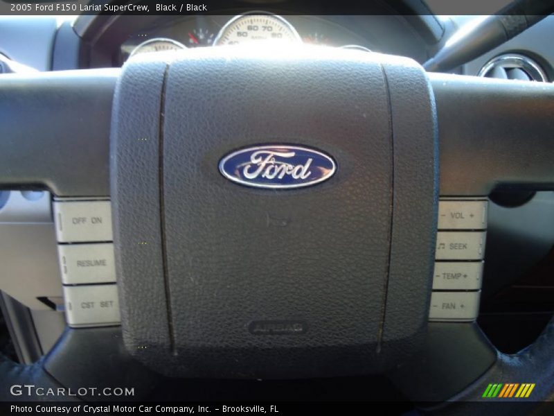 Black / Black 2005 Ford F150 Lariat SuperCrew