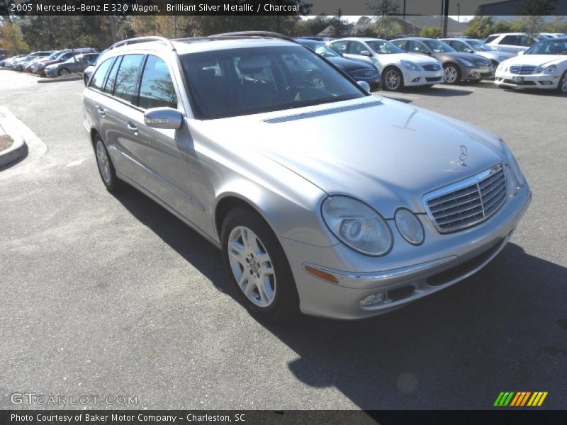 Brilliant Silver Metallic / Charcoal 2005 Mercedes-Benz E 320 Wagon