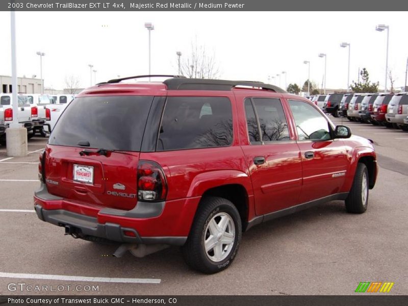 Majestic Red Metallic / Medium Pewter 2003 Chevrolet TrailBlazer EXT LT 4x4