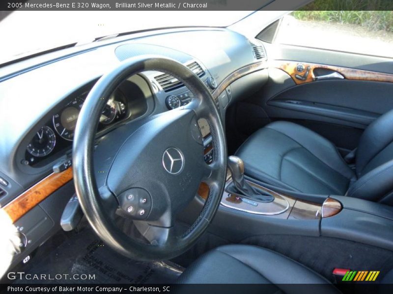  2005 E 320 Wagon Charcoal Interior