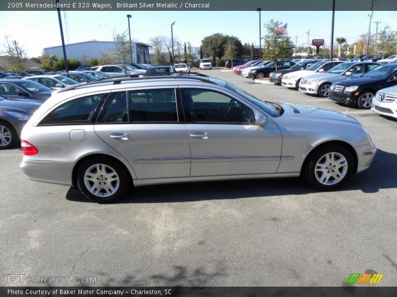 Brilliant Silver Metallic / Charcoal 2005 Mercedes-Benz E 320 Wagon