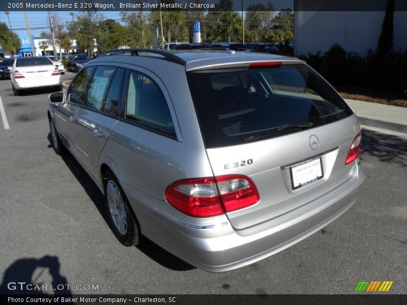 Brilliant Silver Metallic / Charcoal 2005 Mercedes-Benz E 320 Wagon