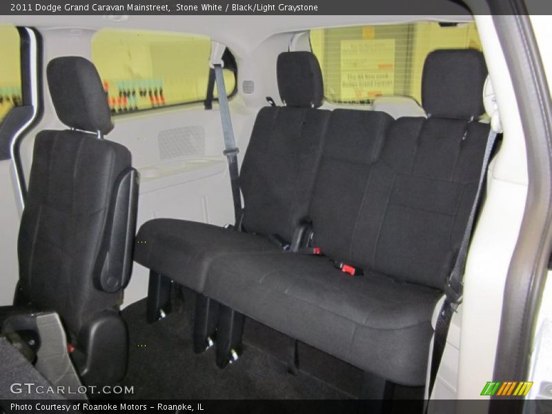 Stone White / Black/Light Graystone 2011 Dodge Grand Caravan Mainstreet