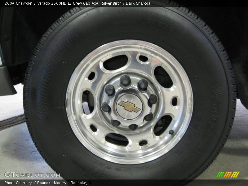 Silver Birch / Dark Charcoal 2004 Chevrolet Silverado 2500HD LS Crew Cab 4x4