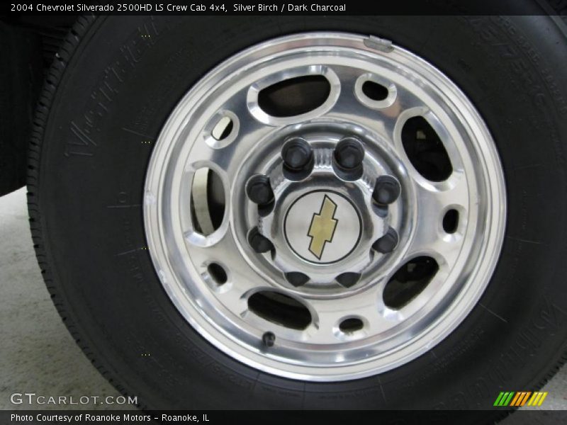 Silver Birch / Dark Charcoal 2004 Chevrolet Silverado 2500HD LS Crew Cab 4x4